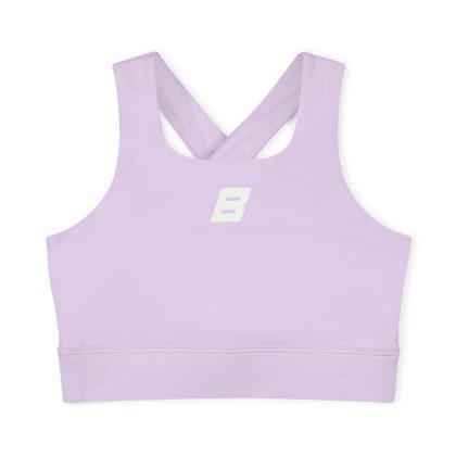 Bonini BNC004 CROPPED SPORT TOP LILAC
