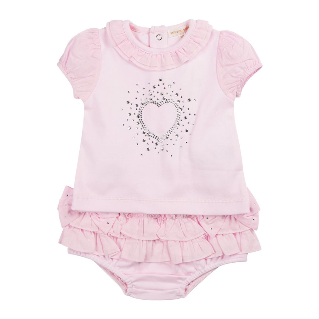 Mintini Mb6395 TOP & JAM PANT Pink