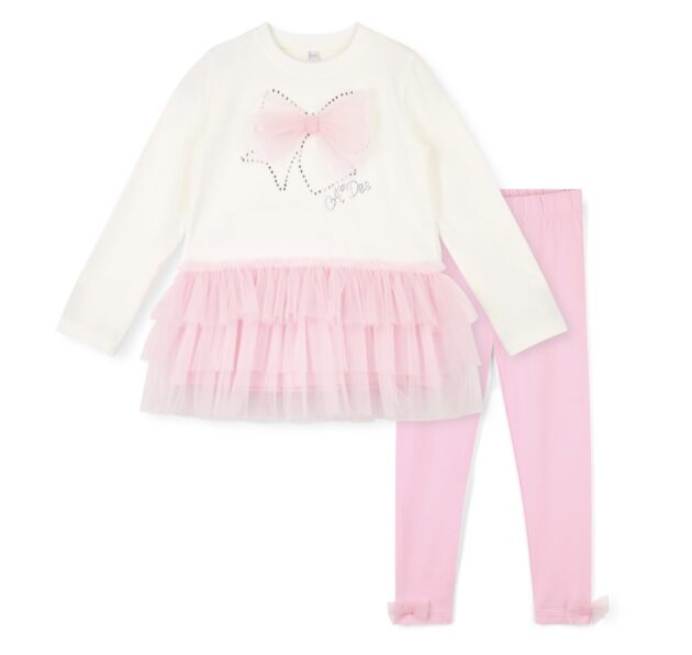 A Dee W252511 MILA TULLE LEGGING SET White - Image 3