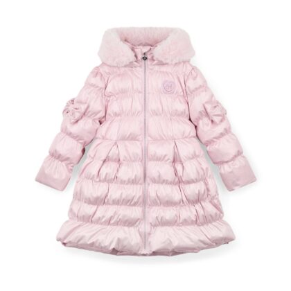 A Dee W252205 MONTANA PADDED LONG METALLIC JACKET Pink