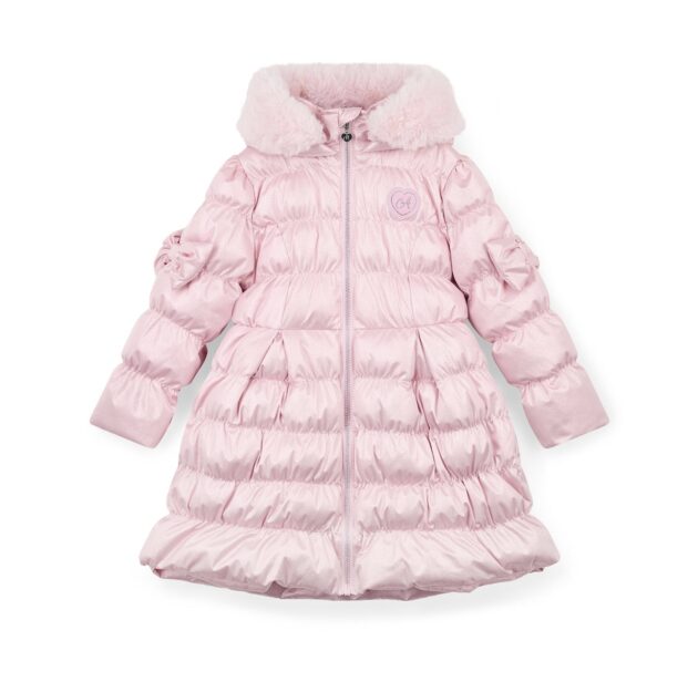 A Dee W252205 MONTANA PADDED LONG METALLIC JACKET Pink