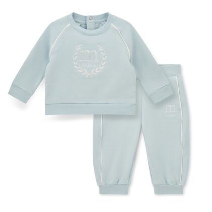 Mitch & Son Ms25703 MATTHEW CREST CREWNECK TRACKSUIT Blue