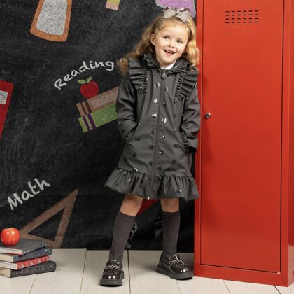 A Dee W256203 RAINCOAT STELLA Grey