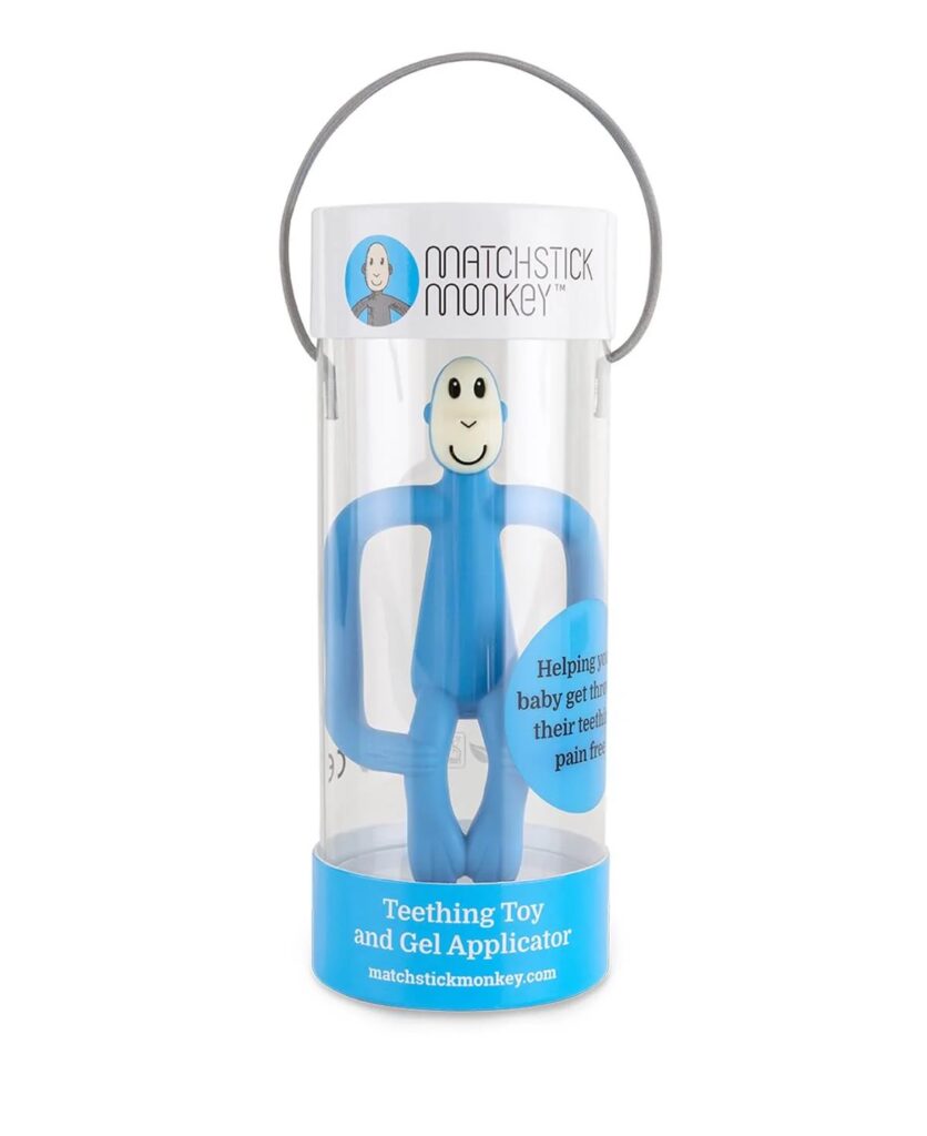 Matchstick Monkey Mm-T-007 TEETHING TOY Light Blue