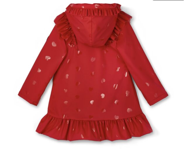 A Dee W256203 RAINCOAT STELLA Red - Image 3