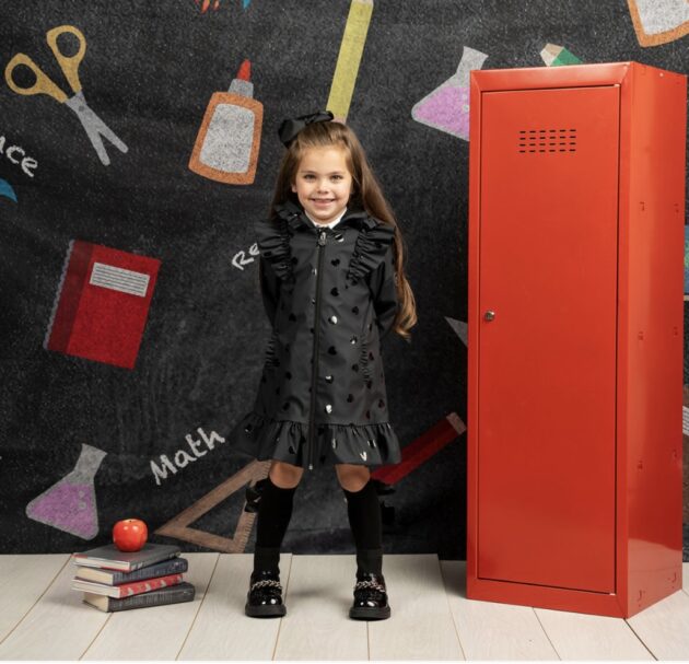 A Dee W256203 RAINCOAT STELLA Black
