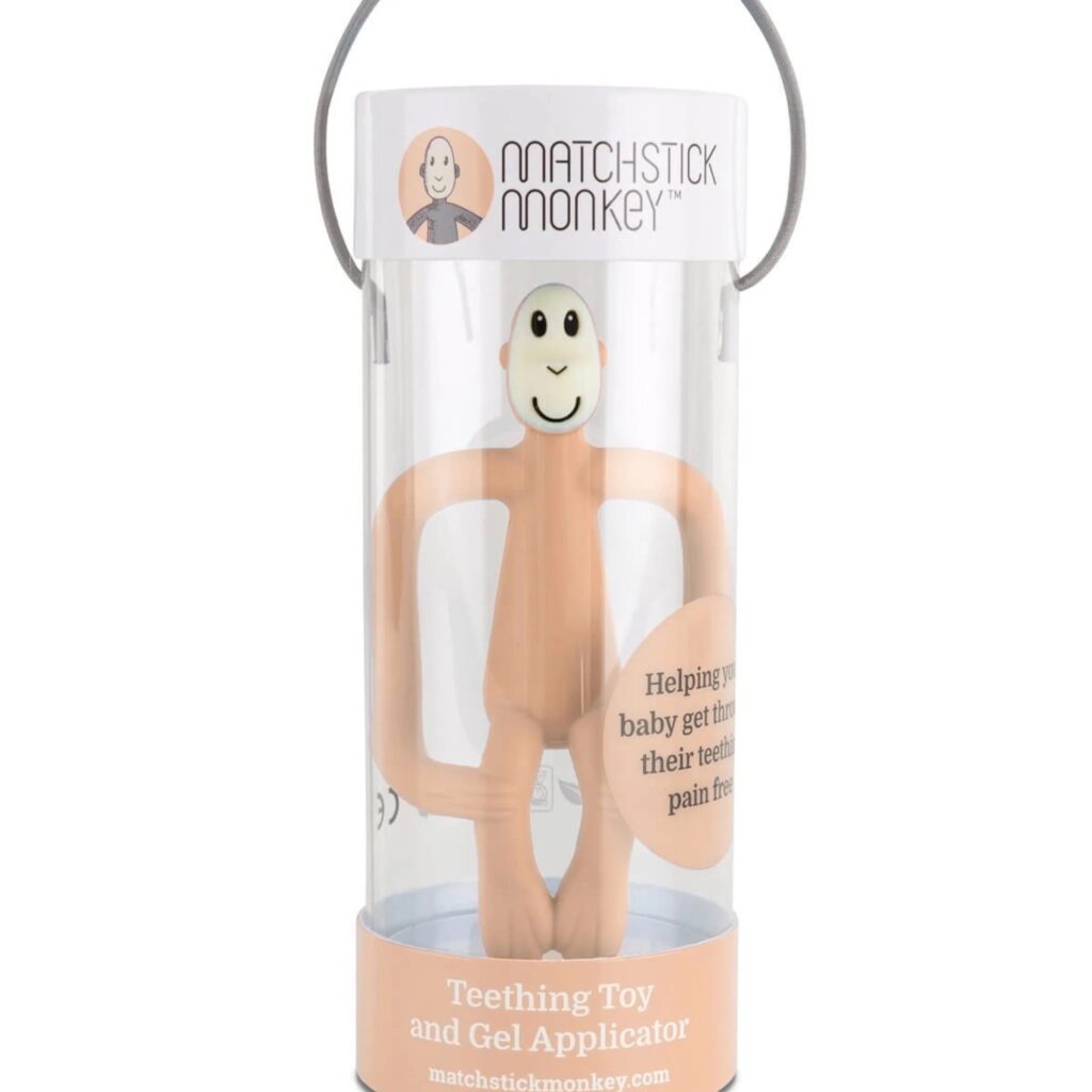 Matchstick Monkey Mm-T-010 TEETHING TOY Dusty Pink