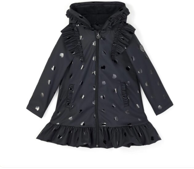 A Dee W256203 RAINCOAT STELLA Black - Image 3