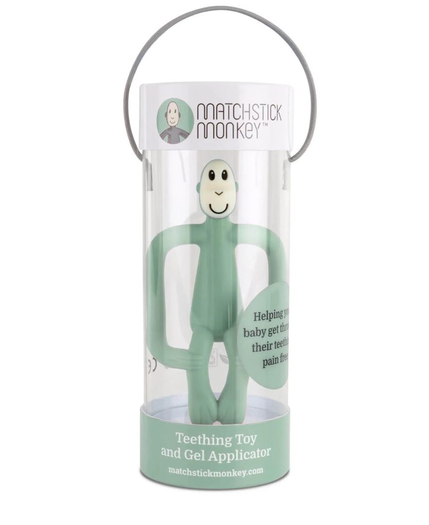 Matchstick Monkey Mm-T-009 TEETHING TOY Mint Green
