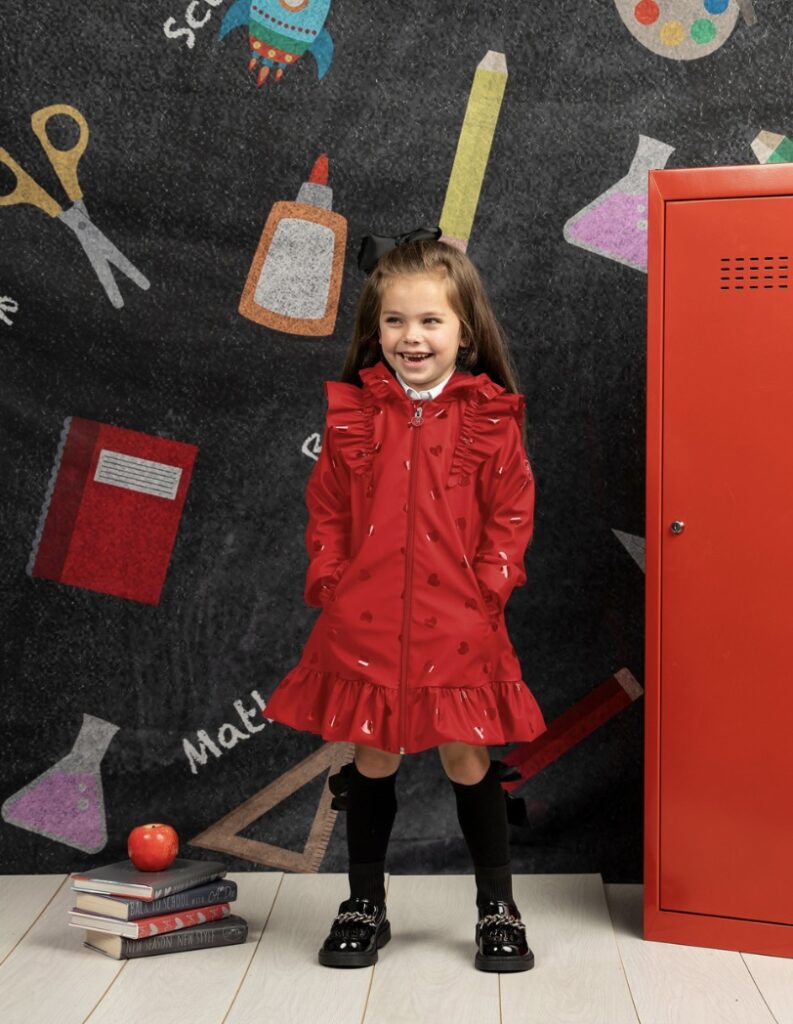 A Dee W256203 RAINCOAT STELLA Red