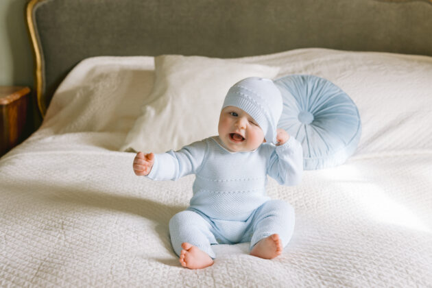 Emile Et Rose 2637Pb KALEB ALL IN ONE WITH HAT Blue