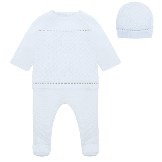 Emile Et Rose 6513Pb 2PC KNIT KARL Blue - Image 2