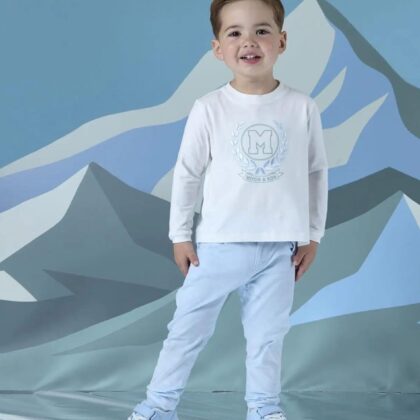 Mitch & Son Ms25418 JETT TWILL TROUSER Blue