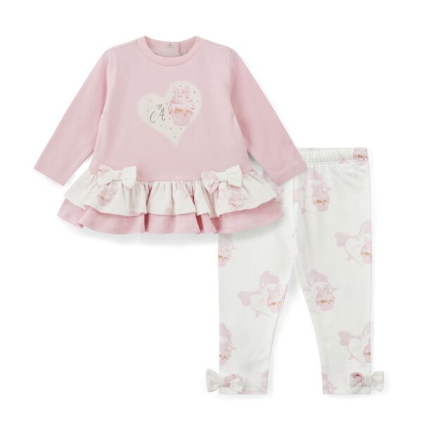 Little A La25305 JADE CUPCAKE PRINT Pink