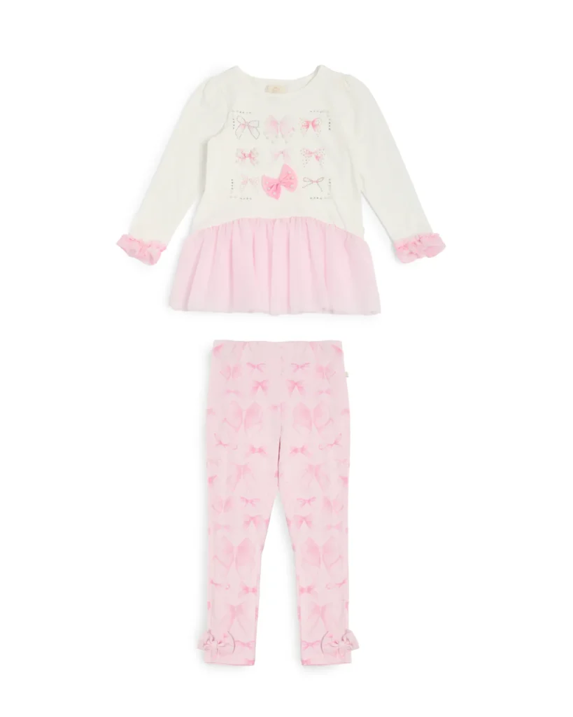Caramelo Kids 3498104 PRETTY IN PRINT LEGGING SET Pink