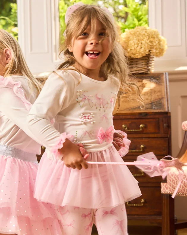 Caramelo Kids 3498104 PRETTY IN PRINT LEGGING SET Pink - Image 3