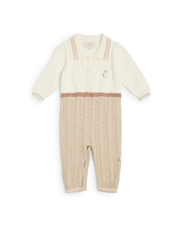 Caramelo Kids 2050182 KNITTED ALL IN ONE Mink