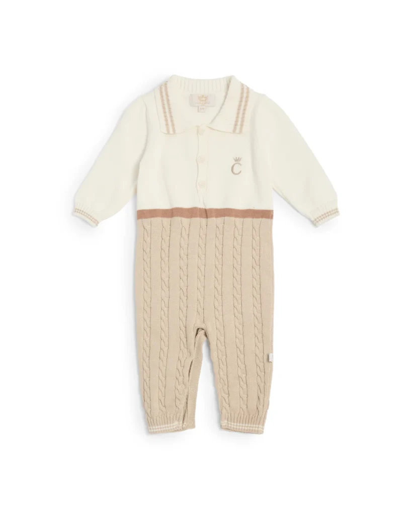Caramelo Kids 2050182 KNITTED ALL IN ONE Mink