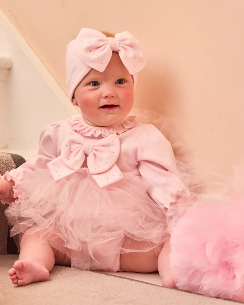 Caramelo Kids 0315245 TWOFER TULLE BODYSUIT Pink