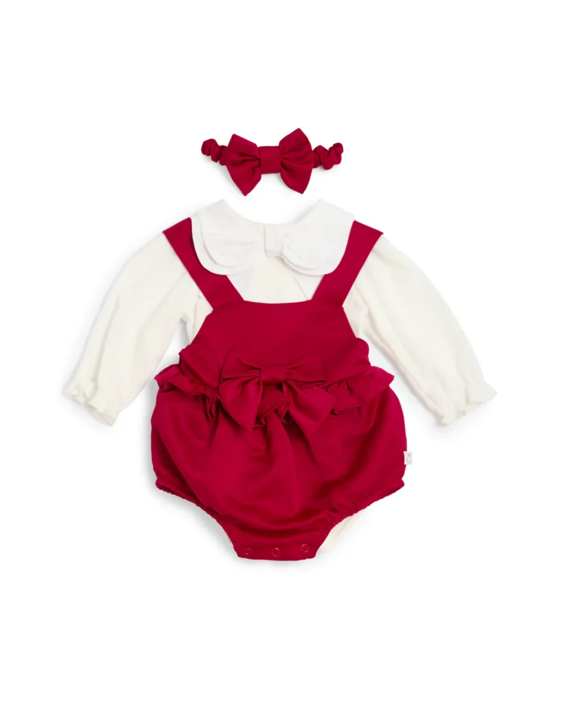 Caramelo Kids 0315239 BIB SHORT SET Red
