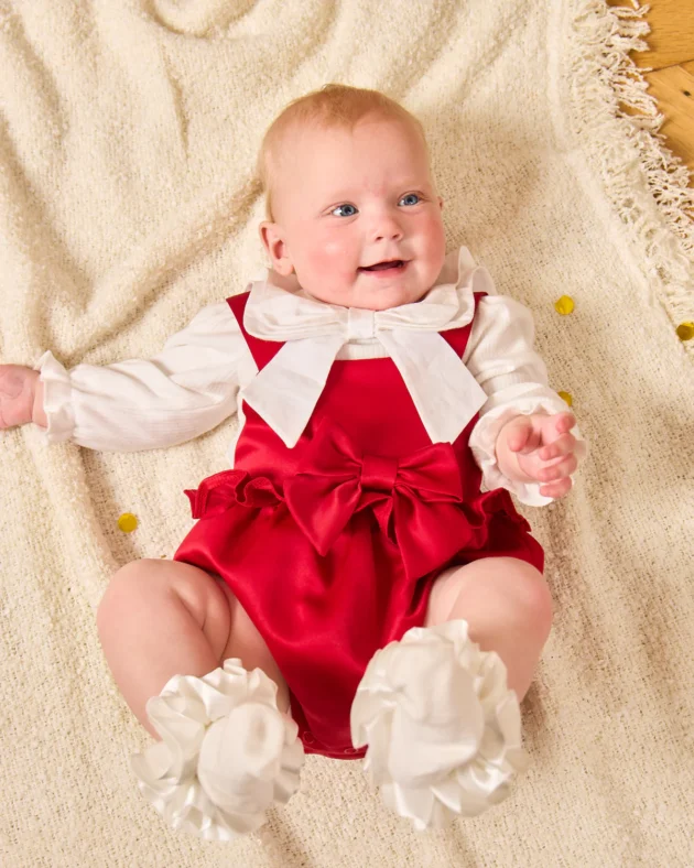 Caramelo Kids 0315239 BIB SHORT SET Red - Image 4