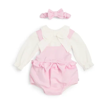 Caramelo Kids 0315239 BIB SHORT SET Pink
