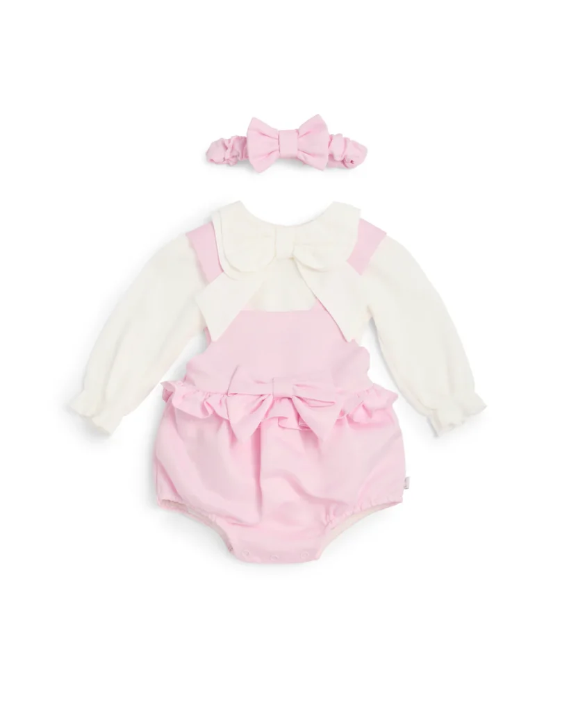 Caramelo Kids 0315239 BIB SHORT SET Pink
