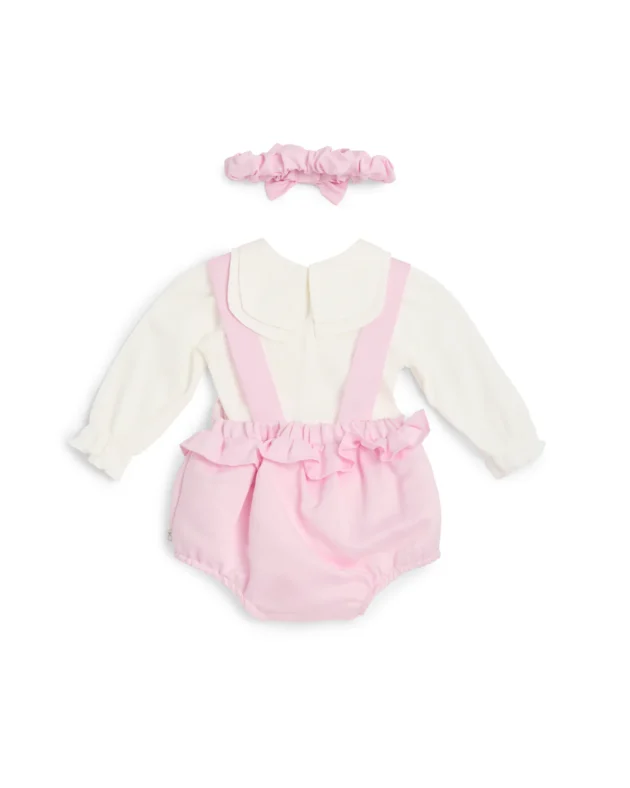 Caramelo Kids 0315239 BIB SHORT SET Pink