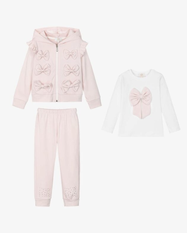Caramelo Kids 0315245 TWOFER TULLE BODYSUIT Pink
