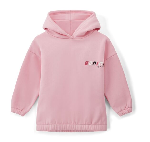 Bonini Bna303 OVERSIZED HOODIE Pink - Image 2