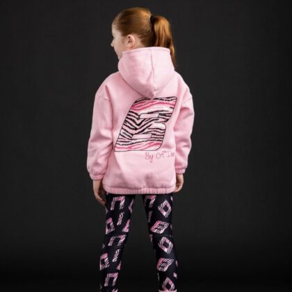 Bonini Bna303 OVERSIZED HOODIE Pink