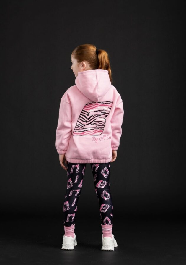 Bonini Bna303 OVERSIZED HOODIE Pink