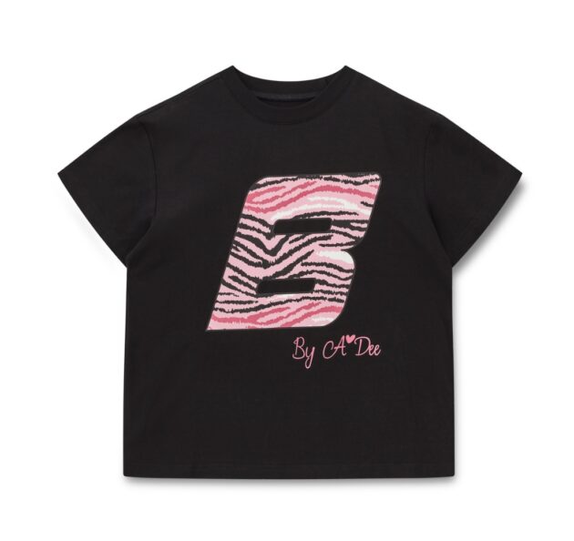 Bonini Bna305 OVERSIZED LOGO T-SHIRT Black - Image 2