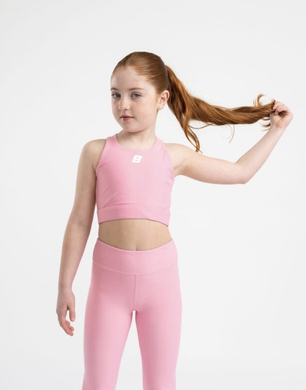 Bonini Bnc004 CROP SPORT TOP Pink