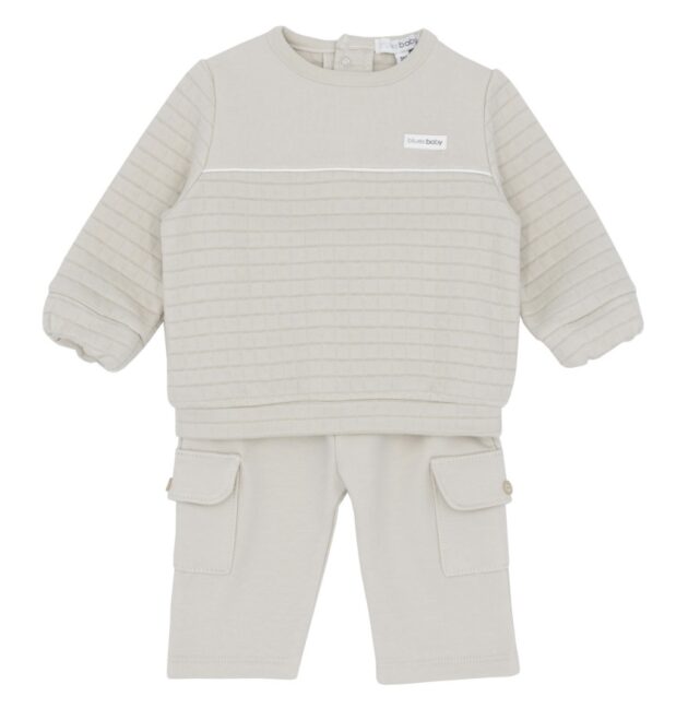 Blues Baby Bb2214 BEIGE JOG SET Beige