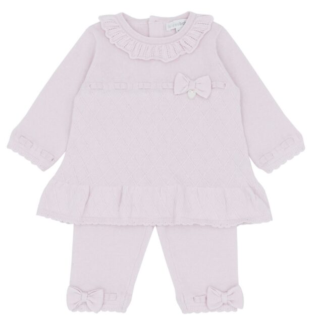 Blues Baby Bb2146 PINK KNITTED TUNIC SET Pink - Image 2