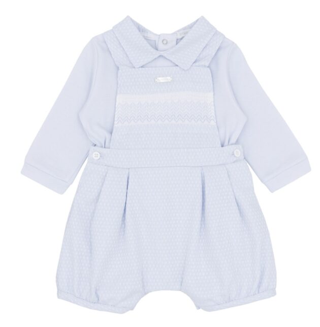 Blues Baby Bb2172 BLUE BLOOMER DUNAGREE SET Blue - Image 2