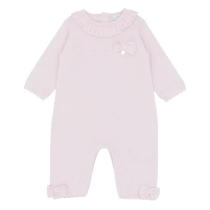 Blues Baby Bb2145 KNITTED ROMPER Pink