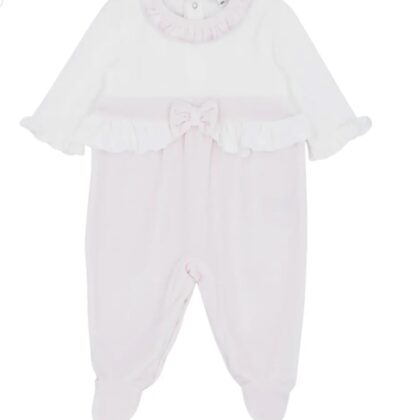Blues Baby Bb2195 VELOUR ALL IN ONE Pink