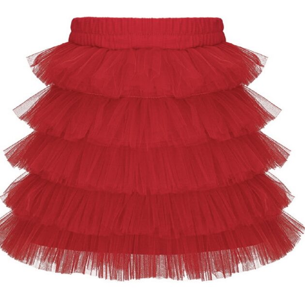 Daga 10339 CHILD SKIRT AND SHIRT White - Image 4