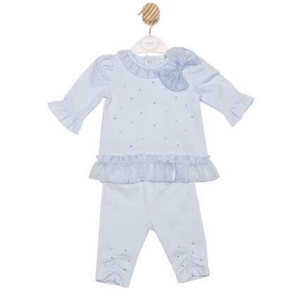 Mintini Mb6784a TUNIC AND LEGGING Blue