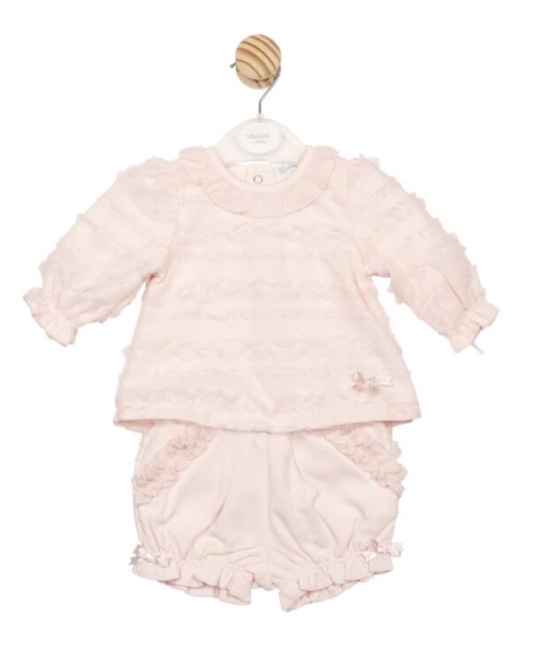 Mintini Mb6724 TOP & BLOOMER Pink