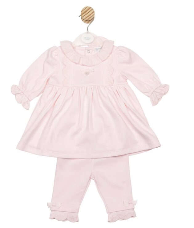 Mintini Mb6704a DRESS & LEGGING Pink