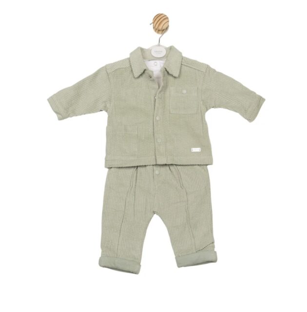Mintini Mb6572a TOP, TROUSER AND SHIRT Sage