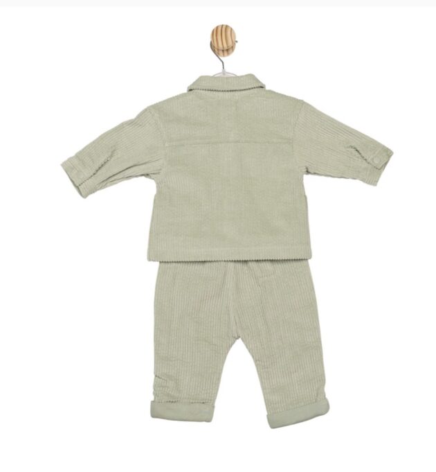 Mintini Mb6572a TOP, TROUSER AND SHIRT Sage - Image 3