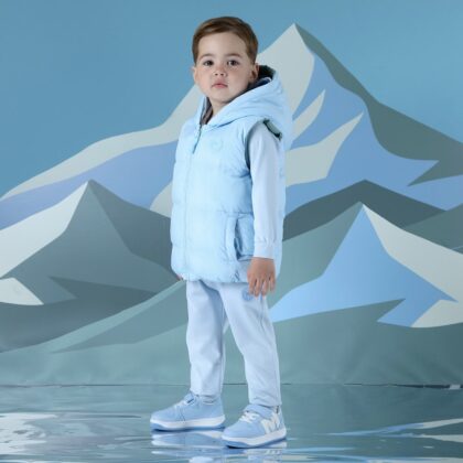 Mitch & Son Ms25402 REVERSIBLE GILET JAMES Blue