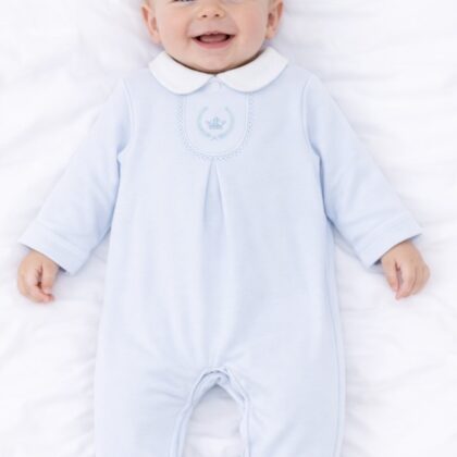 Blues Baby Bb2297b EMROIDERED ALL IN ONE Blue