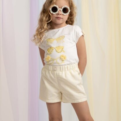 Caramelo Kids 349078 SUNGLASSES SHORT SET Lemon