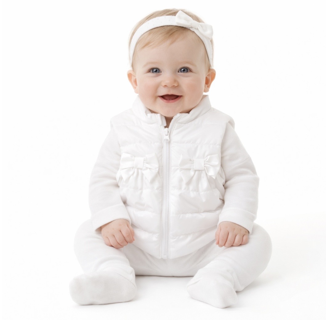 Mintini Mb6867a GILET White