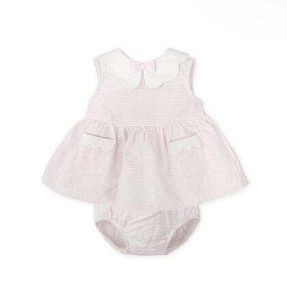 Tutto Piccolo 2285Ss26 DRESS COTTON Pink